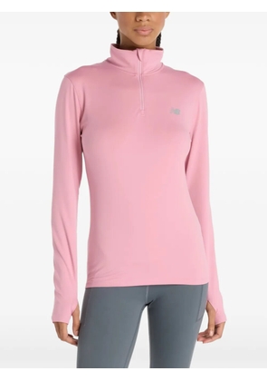 New Balance quarter-zip sweatshirt - Pink