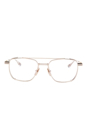 Dita Eyewear pilot-frame glasses - Gold