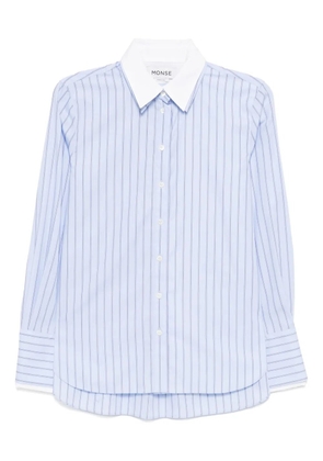 Monse double-layered shirt - Blue