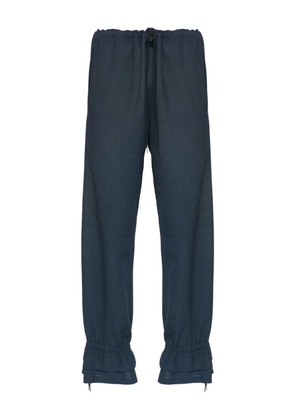 Maison Margiela drawstring-ankle trousers - Blue