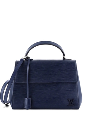 Louis Vuitton Pre-Owned Cluny Top Handle Bag Epi Leather MM satchel - Blue