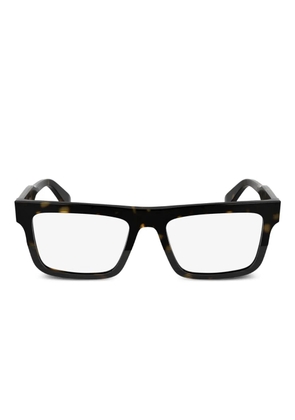 Calvin Klein tortoiseshell-pattern frames - Brown