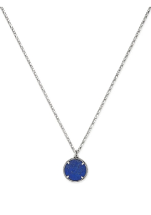 Emanuele Bicocchi lapis lazuli pendant neckalce - Silver