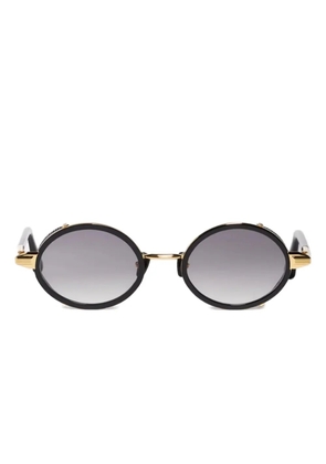 John Dalia oval-frame sunglasses - Black
