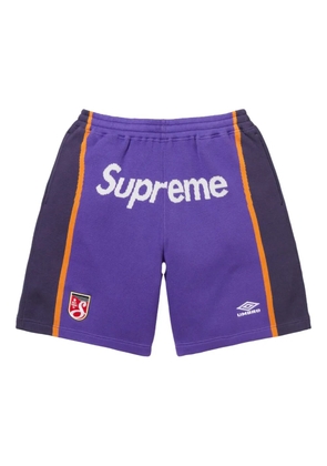 Supreme x Umbro® Knit Soccer 'SS25 - Purple' shorts