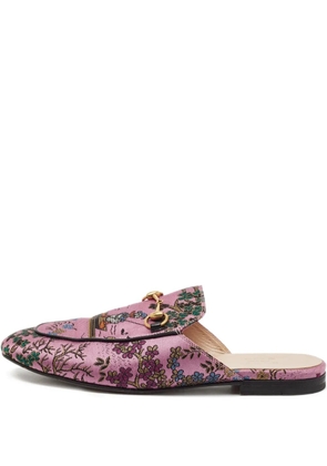 Gucci Pre-Owned x Disney Donald Duck Princetown mules - Pink