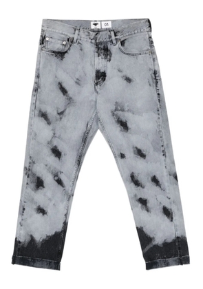 Christian Dior Pre-Owned concealed-fastening jeans - Blue