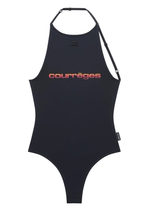 Courrèges Sunset Tech jersey bodysuit - Black