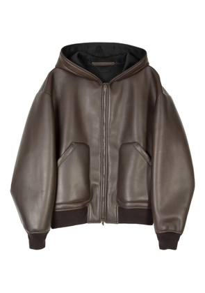 Salvatore Santoro leather jacket - Brown