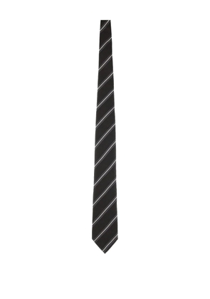 TOM FORD striped tie - Black
