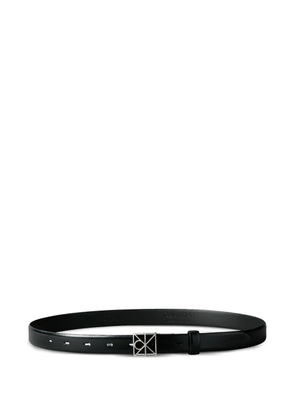 Calvin Klein logo-buckle belt - Black
