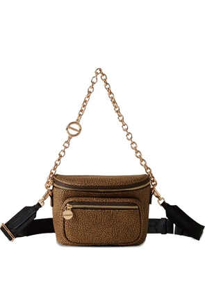 Borbonese chain strap belt bag - Brown