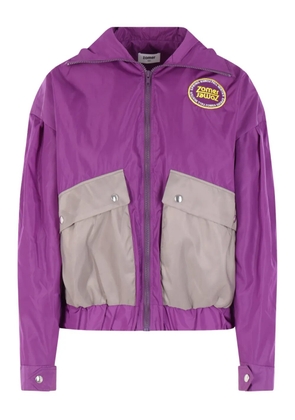 Zomer Jarek patch-pocket jacket - Purple