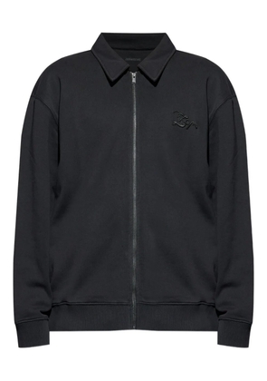 Zadig&Voltaire logo-embroidered zip-fastening jacket - Black