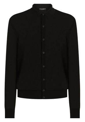 Dolce & Gabbana ribbed-knit shirt - Black