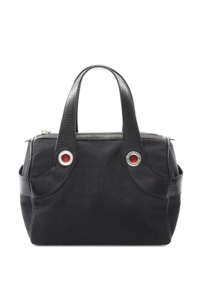 Bvlgari Pre-Owned 2010-2025 Logomania Canvas handbag - Black