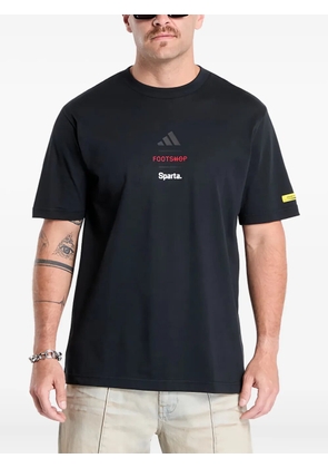adidas Crest Sparta T-Shirt - Black