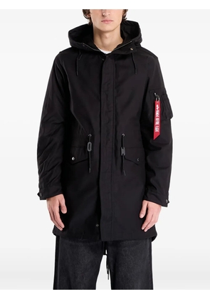 Alpha Industries zip-up pocket jacket - Black