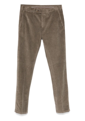 Canali corduroy trousers - Green