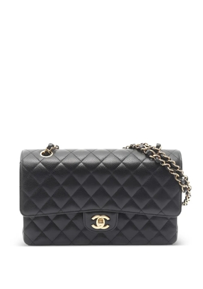 CHANEL Pre-Owned quilted chain flap shoulder bag - Black
