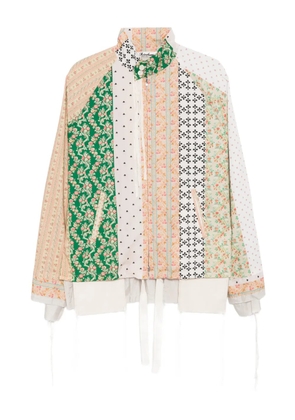 midorikawa floral-print jacket - Neutrals