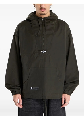 UMBRO Slam Jam waxed hoodie - Green