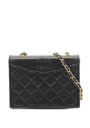 CHANEL Pre-Owned 1989-1991 CC shoulder bag - Black
