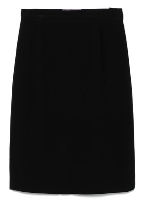 Givenchy Pre-Owned x Alexander McQueen 1990s high-waisted skirt - Black