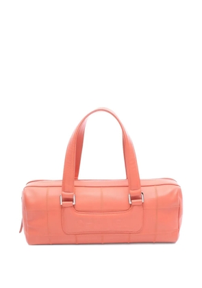 CHANEL Pre-Owned 2005-2006 caviar boston bag - Orange