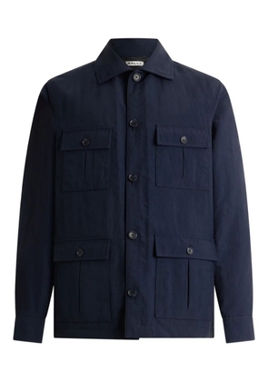 Bally buttoned pocket overshirt - Blue