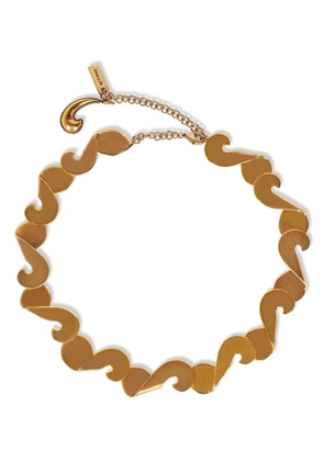 ETRO Paisley logo-charm necklace - Gold