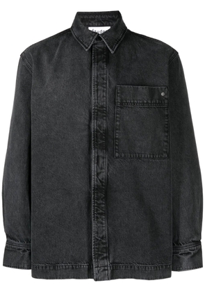 Études Studio Picture Denim washed shirt - Black