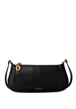 Calvin Klein zip-charm shoulder bag - Black