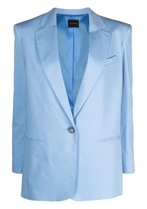 THE ANDAMANE Guia oversized single-breasted blazer - Blue