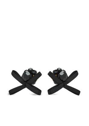 Simone Rocha crystal-embellishment earrings - Gold