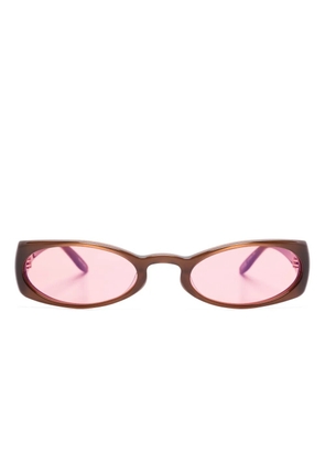 Henrik Vibskov Megan sunglasses - Brown