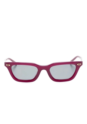 Gucci Eyewear Interlocking G cat-eye sunglasses - Red
