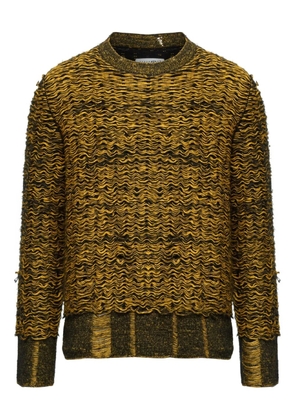 MM6 Maison Margiela chunky-knit sweater - Yellow