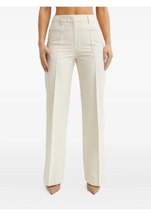 Fay front-seam trousers - Neutrals
