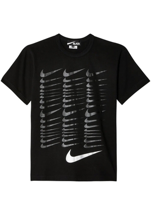 Black Comme Des Garçons x Nike print t-shirt