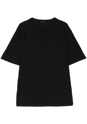 Transit round-neck cotton T-shirt - Black