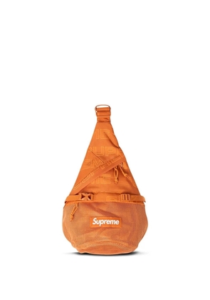 Supreme Sling logo-patch bag - Orange