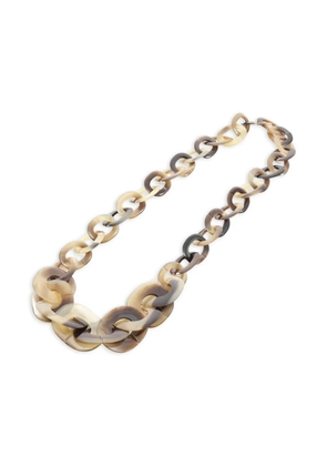 Hermès Pre-Owned 2010s Karamba necklace - Brown