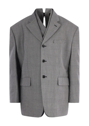 Comme Des Garçons single-breasted blazer - Black