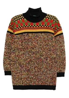 Jean Paul Gaultier Pre-Owned 1990s knit metal detail jumper - Yellow