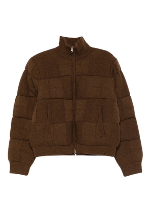 Guest In Residence quilted puffer jacket - Brown