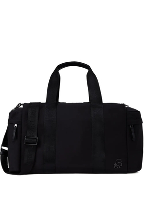 Karl Lagerfeld K/Kameo weekender bag - 999 BLACK