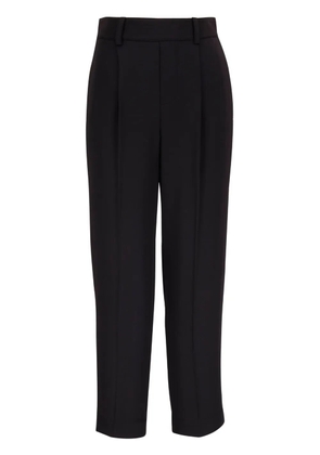 Vince high-waist tapered-leg trousers - Black