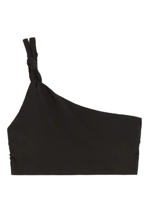 Max Mara Alisia one-shoulder bikini top - Black