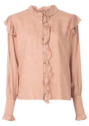 Olympiah Azteca ruffled shirt - Pink
